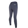 HKM Pantalones de montar -LG Basic- rodillera silicona - Imagen 6