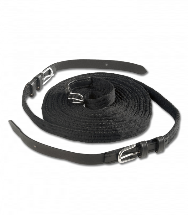 Riendas para un caballo Soft negro