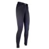 HKM Pantalones de montar -Penny Easy- rodillera sintét - Imagen 3