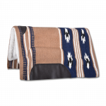 Almohadilla Western Utah beige/azul marino