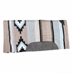 Almohadilla Western Utah gris/azul claro