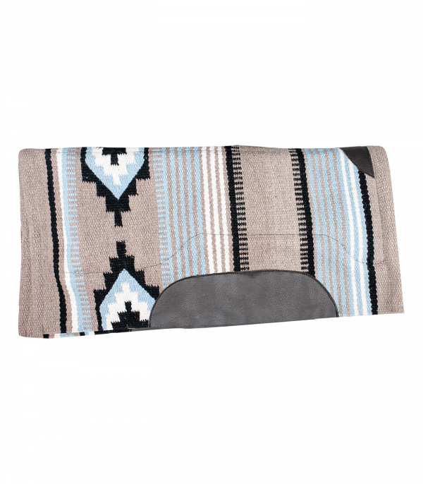 Almohadilla Western Utah gris/azul claro