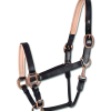 Cabezada de cuero Waldhausen X-Line Rosé negro - Imagen 4