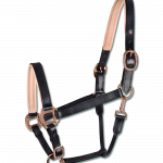 Cabezada de cuero Waldhausen X-Line Rosé negro