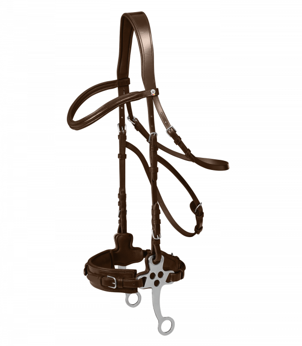 Brida Waldhausen X-Line Hackamore marrón