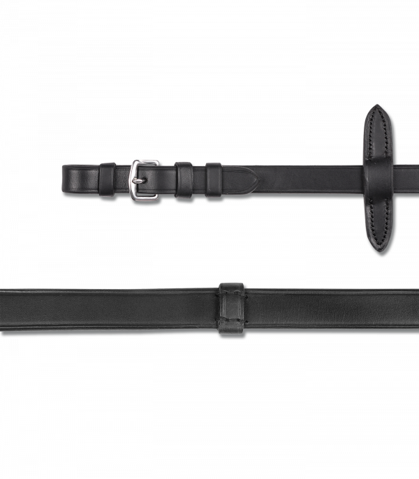 Riendas de cuero Waldhausen SOFT negro