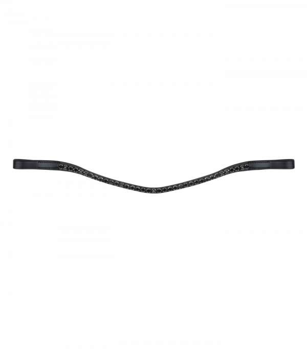 Frontalera X-Line Waldhausen Glam, negra negro/negro