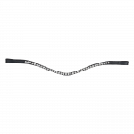 Frontalera X-Line Waldhausen Glam, negra negro/plata