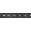 Cabestro de cuero X-Line Crystal de Waldhausen negro/gris - Imagen 5