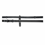 Riendas de cuero Waldhausen Supersoft negro