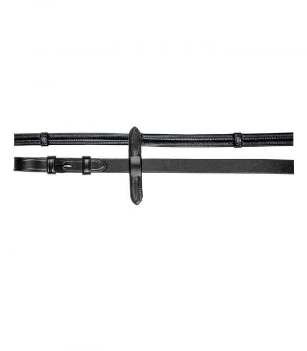 Riendas de cuero Waldhausen Supersoft negro