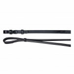 Riendas de bocado de cuero de Waldhausen negro