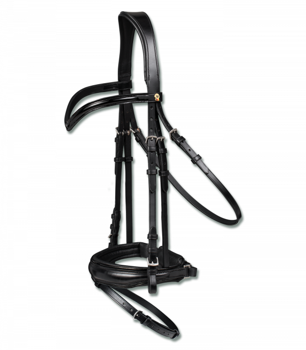 Brida Walhausen S-Line Blackshine de charol negro