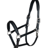Cabezada de cuero Waldhausen S-Line Classy negro/plata - Imagen 3
