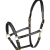 Cabezada de cuero Waldhausen S-Line Classy marrón/latón - Imagen 4
