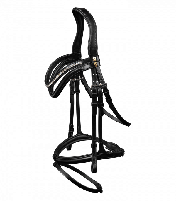 Bridas de bocado S-Line Harmony de Waldhausen negro
