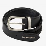 Suede Insert Belt Black