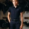 Young Rider Boys Breeches Navy - Imagen 3