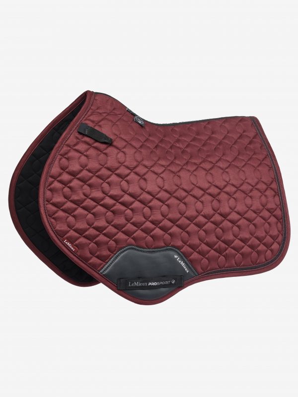 Crystal Suede Close Contact Pad Burgundy