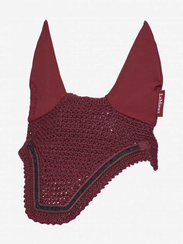 Crystal Fly Hood Burgundy