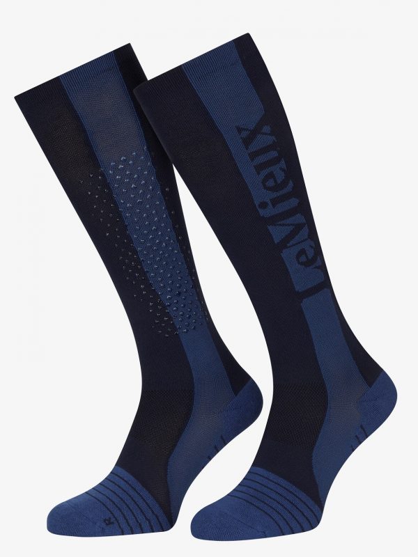 Silicone Performance Socks Navy