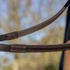 Rubber Half lined Reins Brown/Silver - Imagen 2