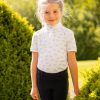 Mini Bella Show Shirt White/Ponies - Imagen 2