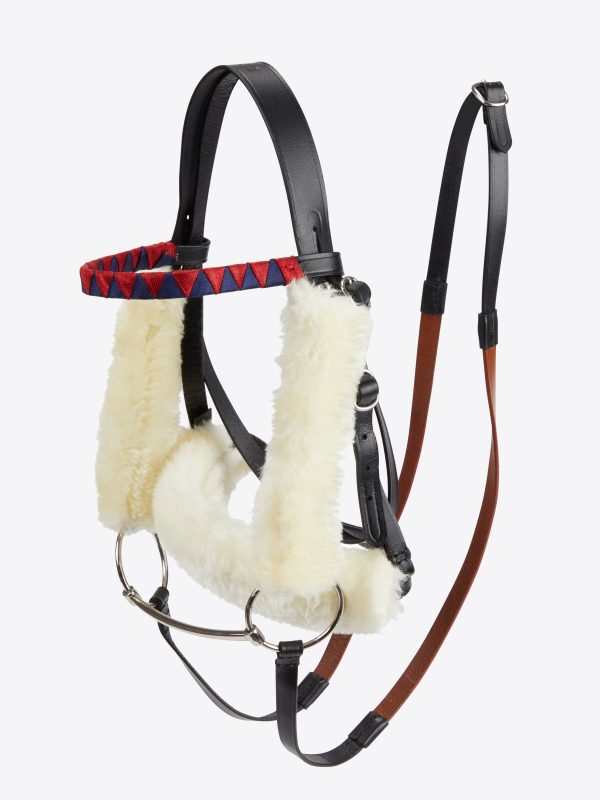 Hobby Horse Racing Bridle Set Black
