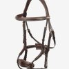 Kudos Clear Arc Bridle Havana/Brass - Imagen 2