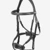 Kudos Clear Arc Bridle Black/Silver - Imagen 2