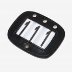 Saddle Number Holder Diamante Black