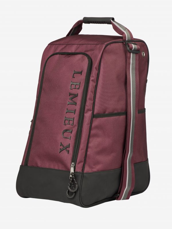 Elite Wellington Boot Bag Burgundy