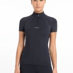 Mia Mesh Short Sleeve Base Layer Navy