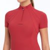 Mia Mesh Short Sleeve Base Layer Chilli - Imagen 2