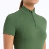 Mia Mesh Short Sleeve Base Layer Hunter Green - Imagen 2