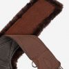 Arika Simuwool Contoured Long Stud Girth Brown - Imagen 3