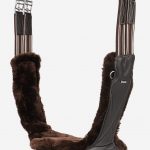 Arika Simuwool Contoured Long Stud Girth Brown