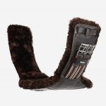 Arika Simuwool Contoured Short Stud Girth Brown
