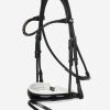 Kudos Patent Dressage Bridle Black/White - Imagen 2
