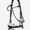 Kudos Patent Dressage Bridle Brown/White - Imagen 2