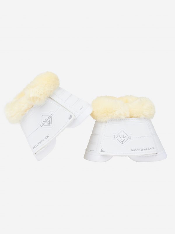 Motionflex Over Reach Boot with Fleece Edge White/Natural