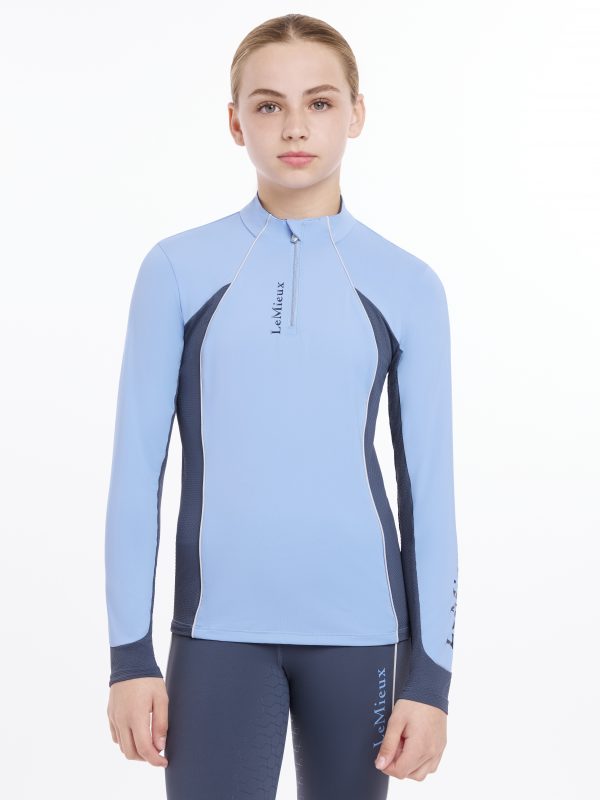 Esme Young Rider Base Layer Corn Blue