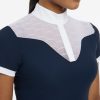 Emily Short Sleeve Show Shirt Navy - Imagen 3