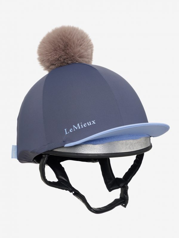 Esme Hat Silk Dusk Blue