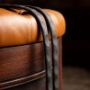 Magna Grip Rubber Reins Brown/Silver - Imagen 3