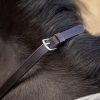 Leather Laced Reins Brown/Silver - Imagen 3