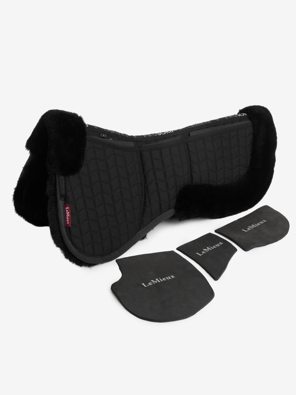 Merino+ ProSorb 3 Pocket Half Pad Black/Black