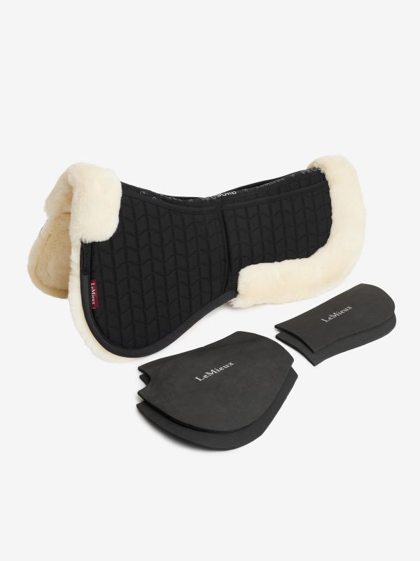 Merino+ ProSorb 2 Pocket Half Pad Black/Natural