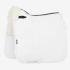 Merino+ Half Lined Suede Dressage Square White/White - Imagen 2