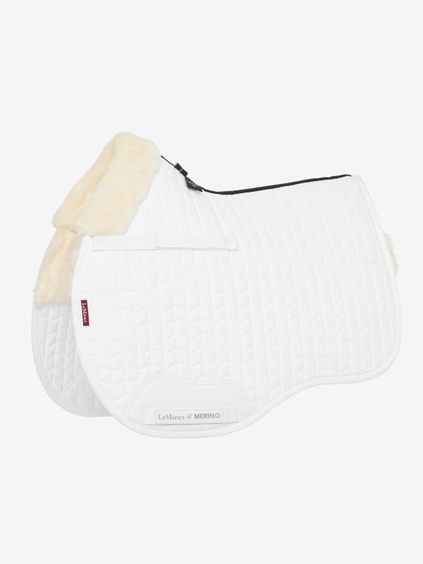 Merino+ Half Lined GP Square White/Natural